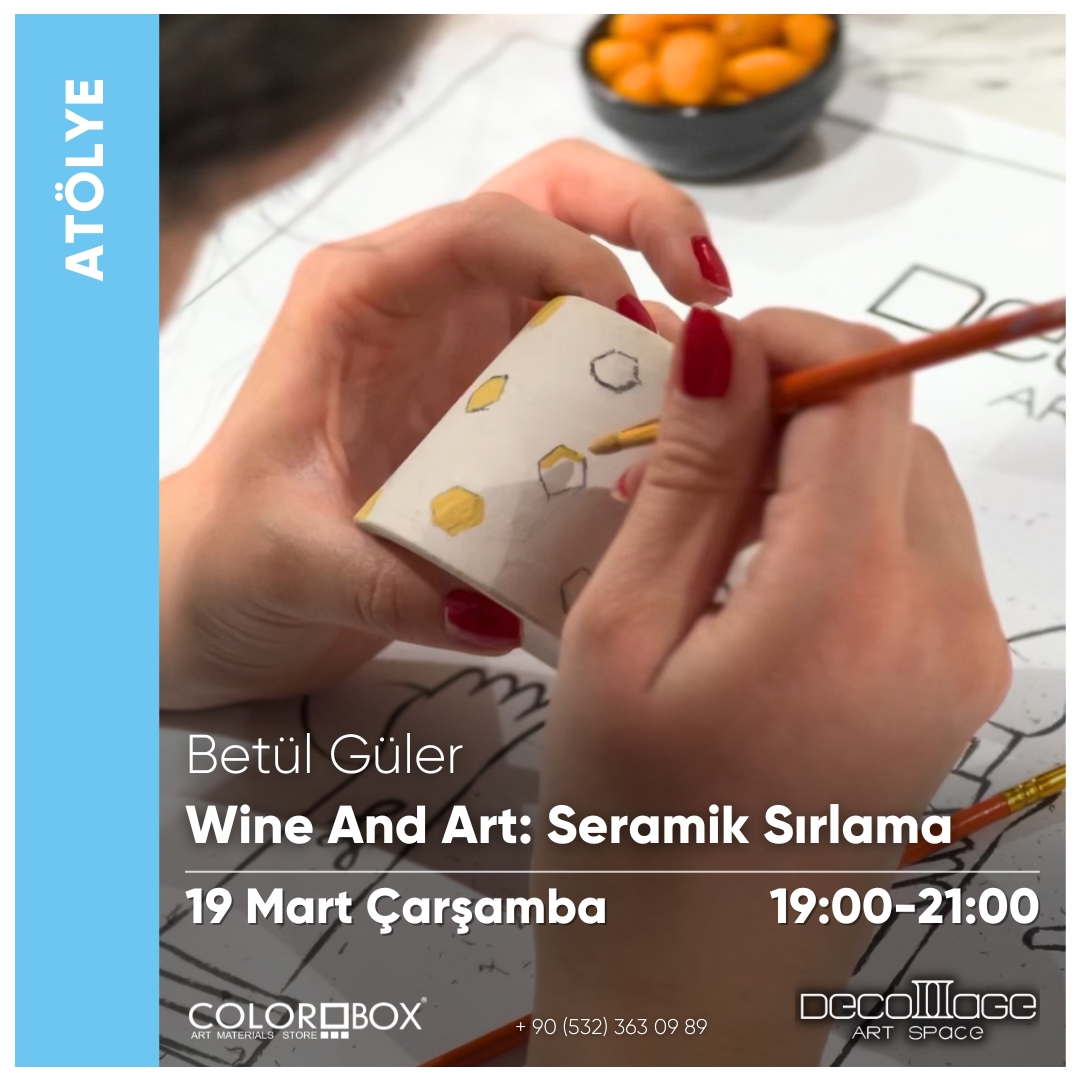 Wine and Art: Seramik Sırlama  resmi